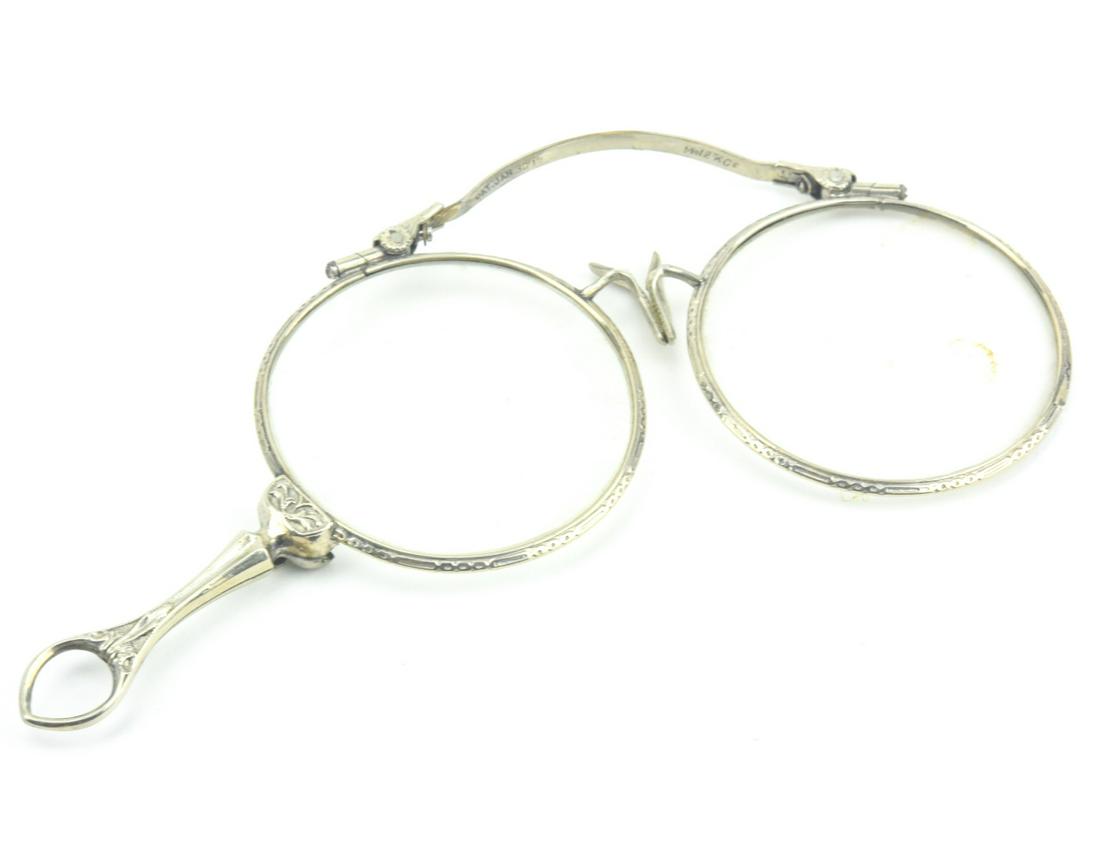 Antique Gold Filled Lorgnette Chatelaine Pendant (1 of 9)