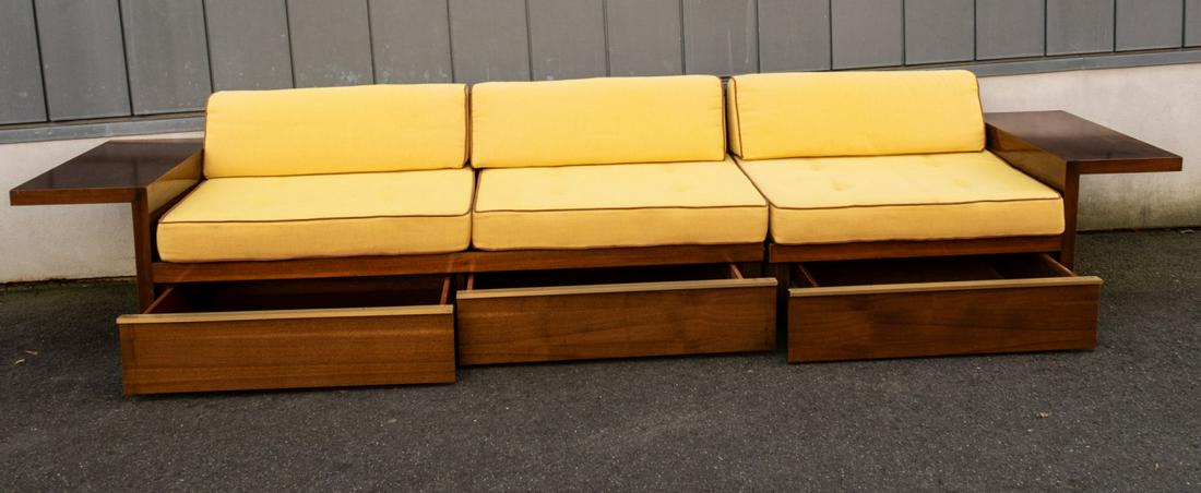 Mid C Vladimir Kagan Day Bed w Storage & Arm Rests (1 of 7)