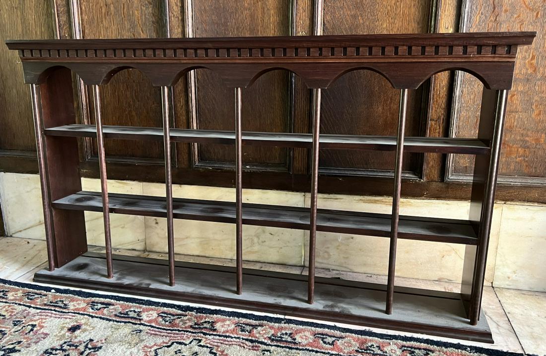 Mahogany Sheraton Style Wall Hanging Etagere (1 of 2)