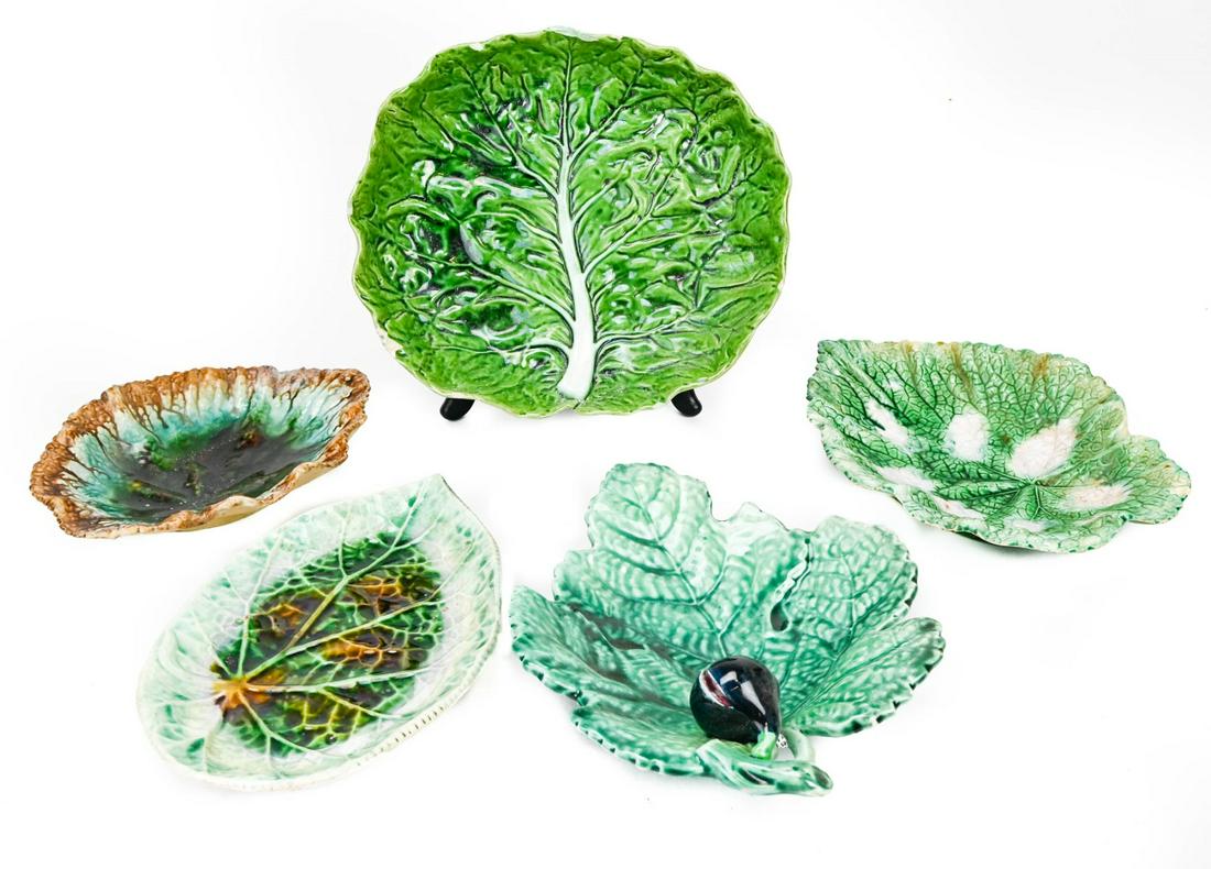 Collection Antique Majolica Plates (1 of 9)