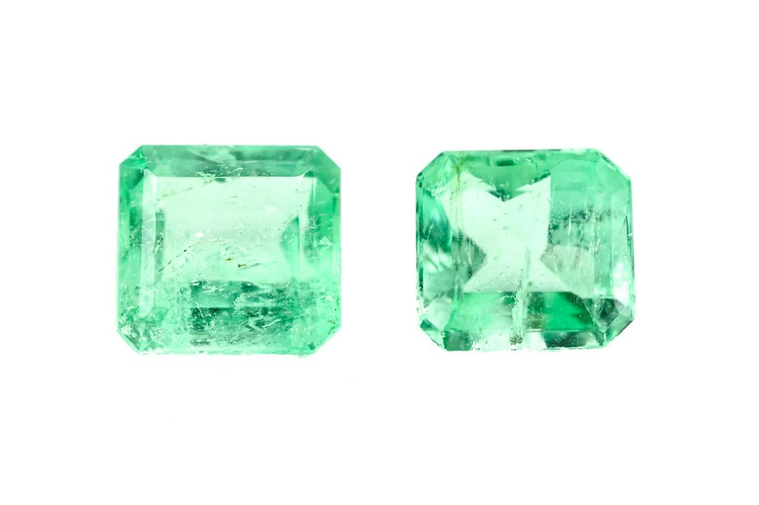 Two Loose Emerald Stone - Each Under 1 Carat (1 of 4)