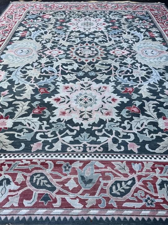 William Morris Arts & Crafts Style Woven Carpet (1 of 4)