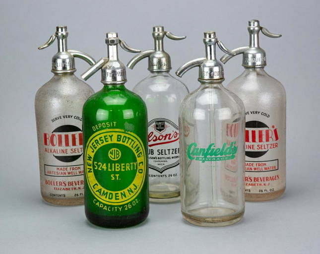 Collection Antique Seltzer Bottles Dec 16, 2022 Greenwich Auction in CT