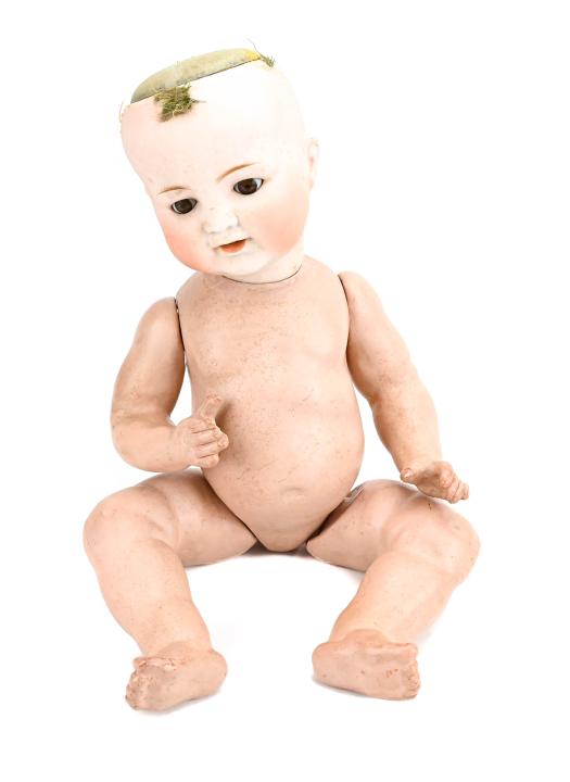 Antique Bisque Head Composition Body Baby Doll (1 of 8)