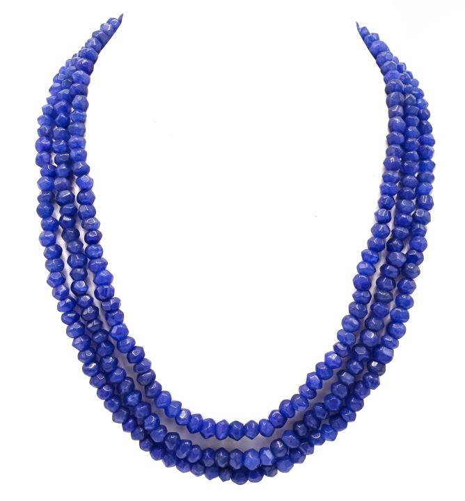 450 Carat Multi Strand Blue Sapphire Necklace (1 of 5)