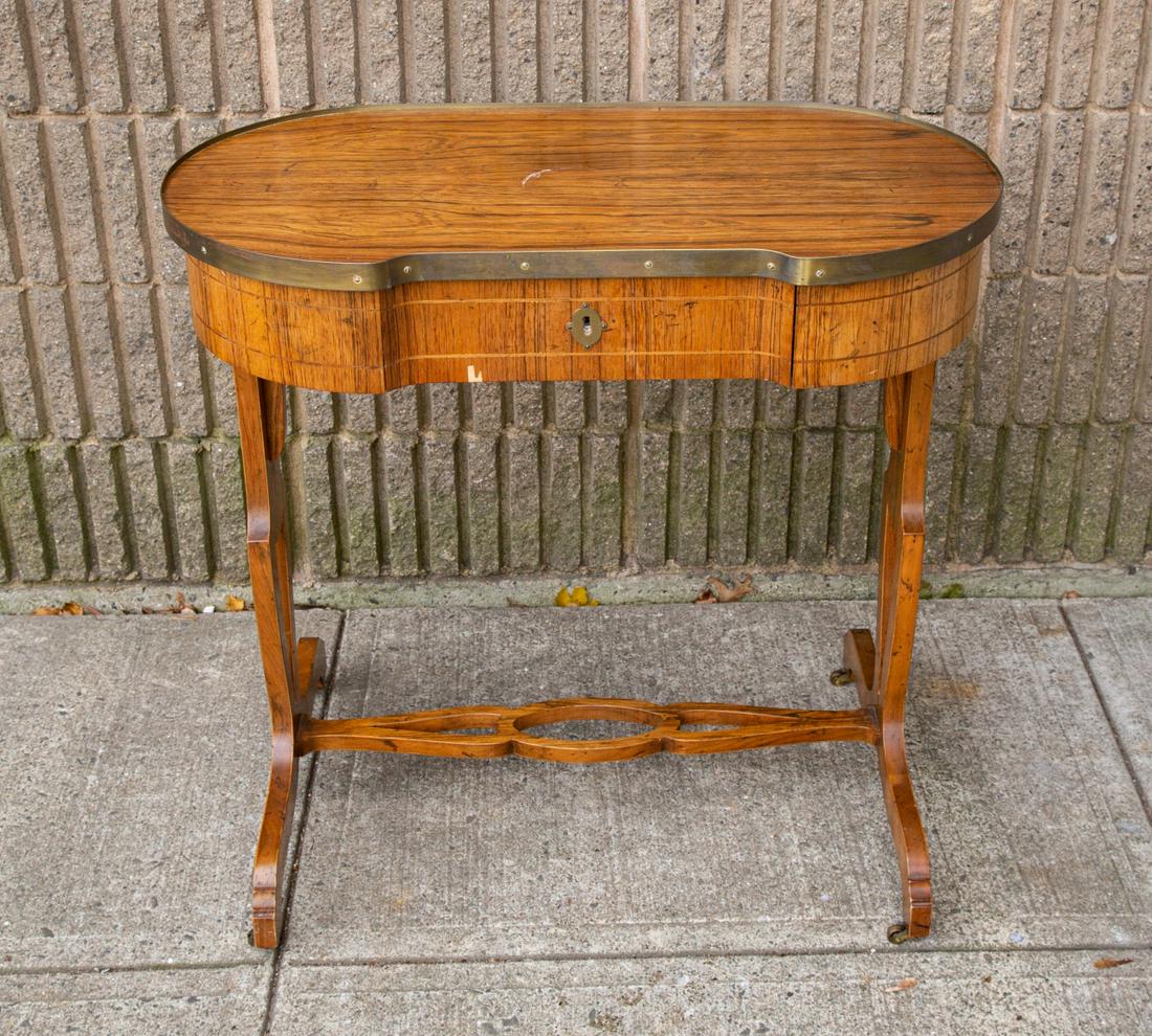Baker Directoire Style Kidney Shape Desk (1 of 7)