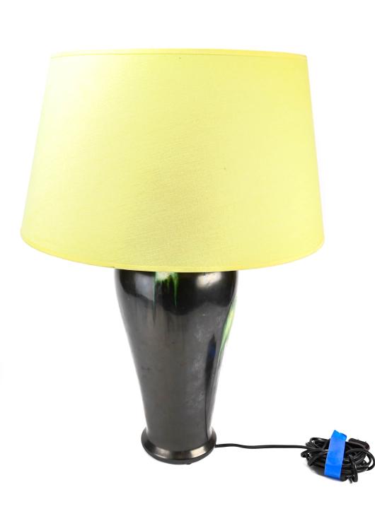 Mid Century Pottery Vase Form Lamp (1 of 9)