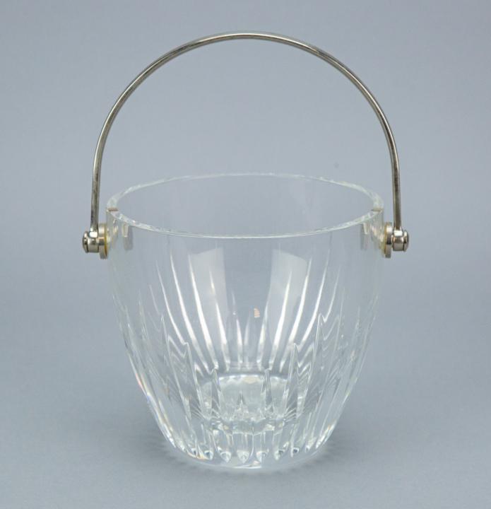 Baccarat France Crystal Ice Bucket: Baccarat France Crystal Ice BucketMeasures 5 inches x 5 inches diameter
