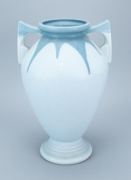 Antique Roseville American Pottery Carnelian Vase (1 of 5)