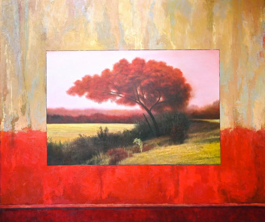Scott Duce 2003 Season Dream Acrylic on Canvas: Scott Duce 2003 Season Dream Acrylic on Canvas. Measures 72 inches x 84 inches.
