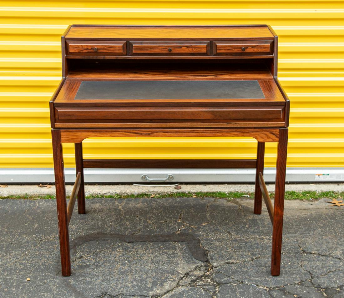 Louis XVI Style Writing Desk with Leather Insert (1 of 8)