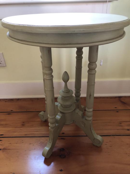 Antique Victorian Hand Carved Parlor Table (1 of 4)