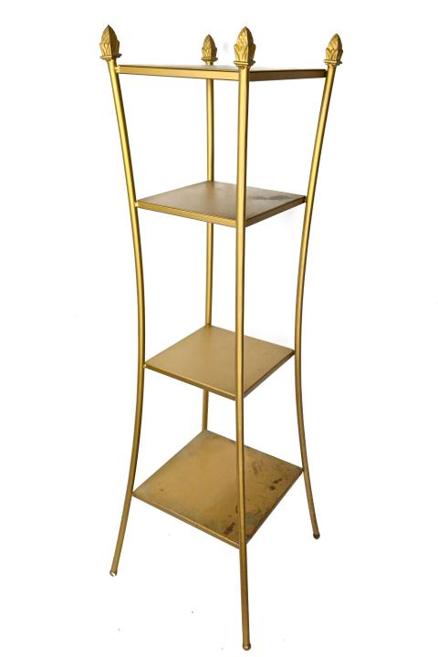 Hollywood Regency Style Wrought Iron Etagere (1 of 7)