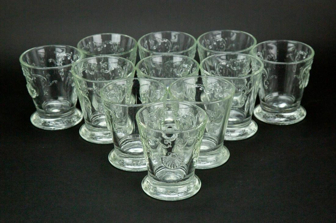 11 Rocher France Pressed Glass Rocks Glass (1 of 6)