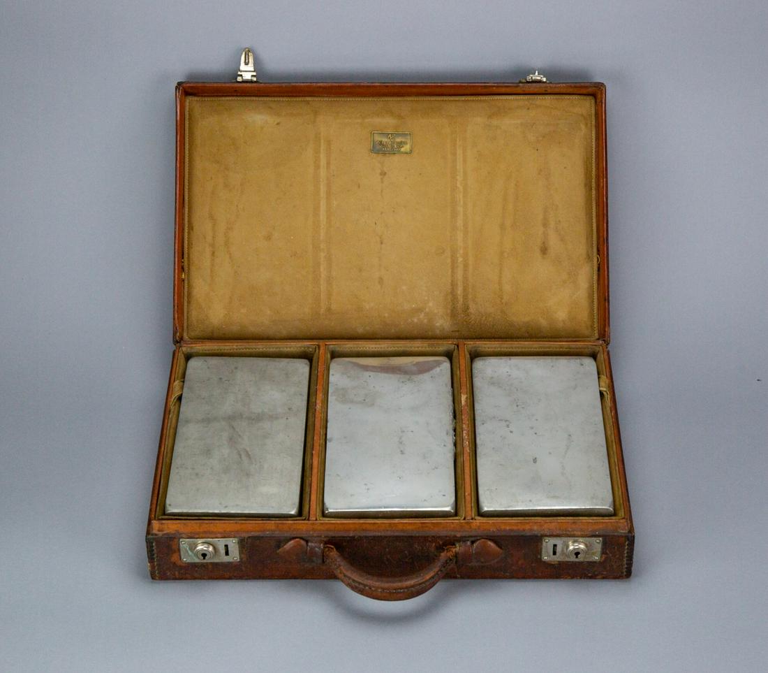 Antique Abercrombie & Fitch Flask Set (1 of 8)