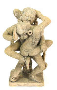 Indian Kamasutra Cast Stone Statue (1 of 5)
