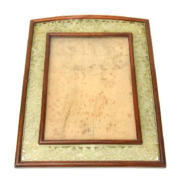 Antique Chinese Carved Jade Picture Frame (1 of 5)