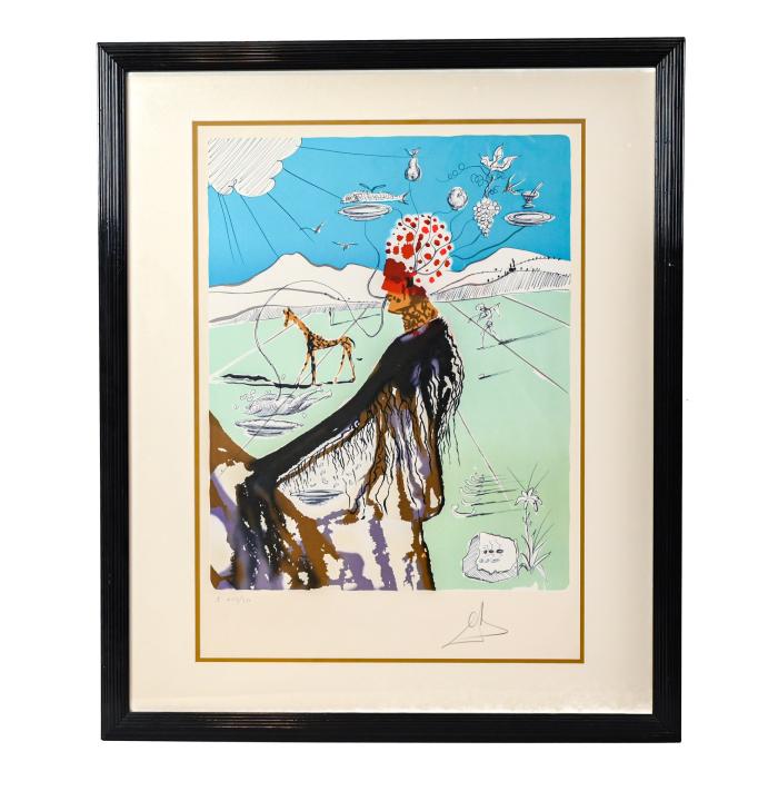 Salvador Dali The Earth Goddess Lithograph (1 of 9)