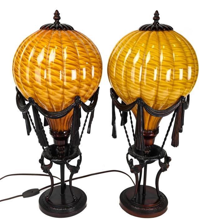Tiffany hot 2024 air balloon lamp