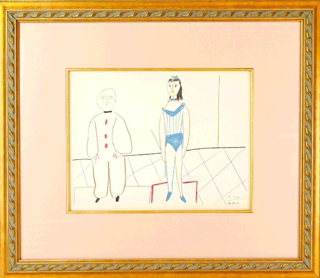 Pablo Picasso 1954 Verve Collection Lithograph (1 of 6)