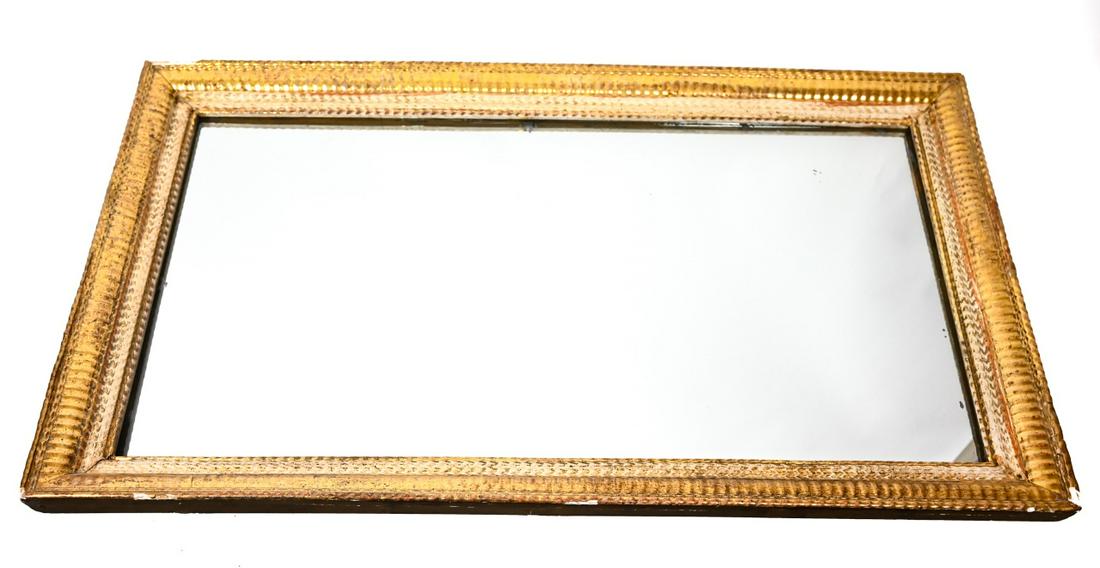 19th C. Antique Gold Leaf Mirror (1 of 10)