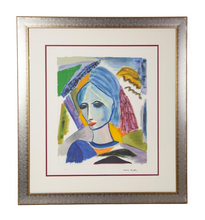 Henry Miller "Anais" Limited Edition Signed Print (1 of 6)