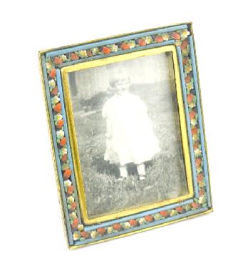 Antique Italian Grand Tour Micro Mosaic Frame (1 of 5)