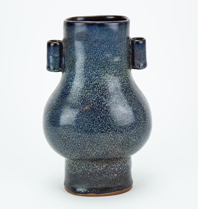Japanese Haiku Drip Glaze Ceramic Vase (1 of 5)