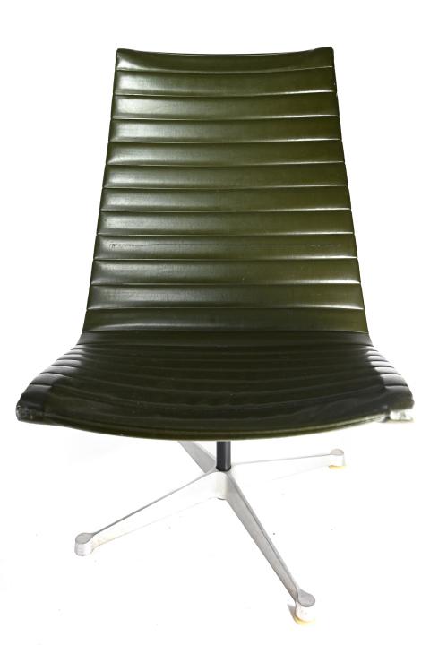 Vintage Herman Miller Eames Leather Desk Chair (1 of 9)