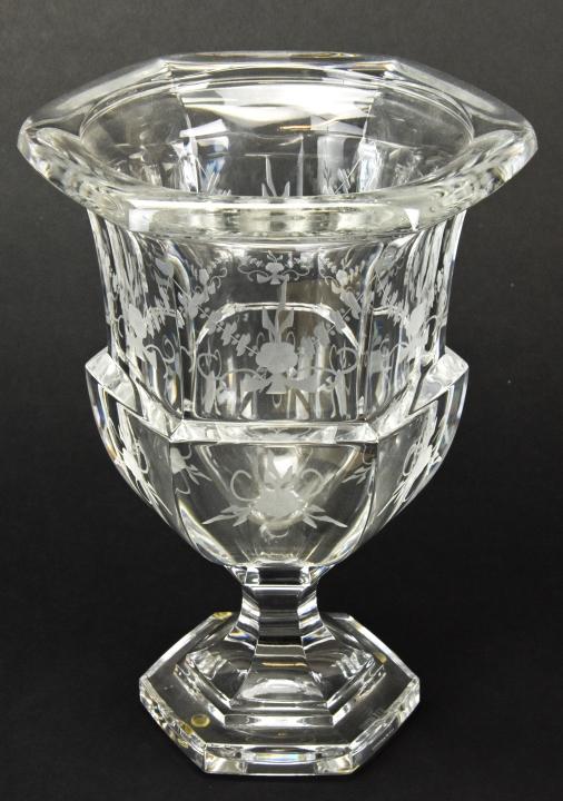Tiffany Crystal Vase of Compana Form (1 of 9)