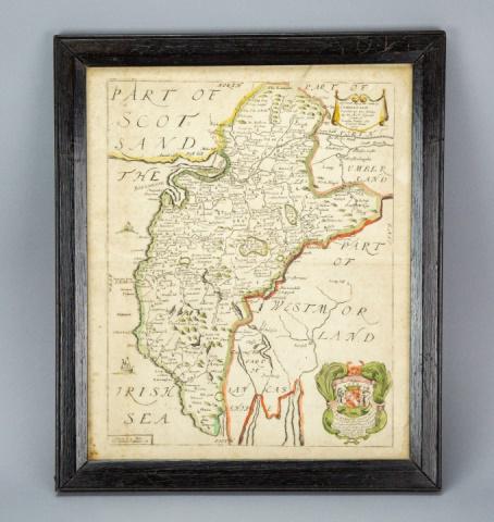 Antique Map County of Cumberland England (1 of 5)