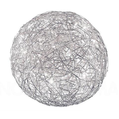 Catallani & Smith Aluminum Wire Orb Chandelier (1 of 3)