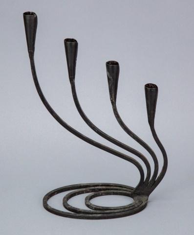 Vintage Gregory Litsios Wrought Iron Candelabra (1 of 5)