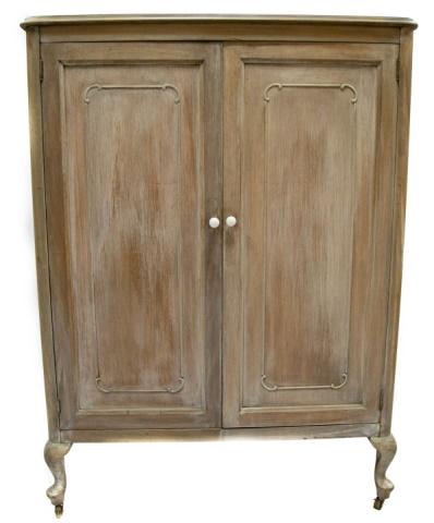 Gustavian Style Cupboard Painted Cabinet (1 of 8)