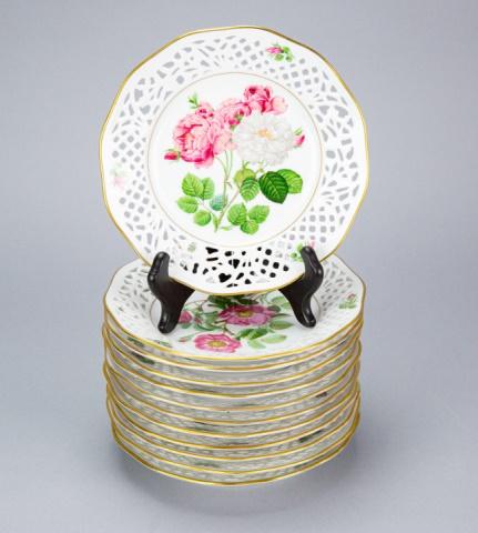 Schumann Arzberg Plates for Pierre Joseph Redoute (1 of 7)