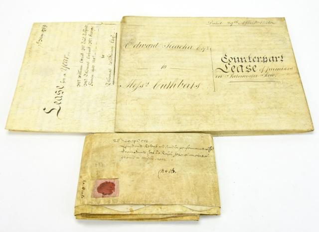 Collection 18th & 19th C English Land Indentures (1 of 11)