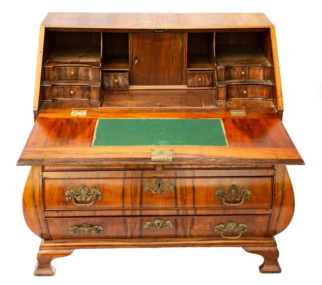 18th Century Dutch Bombay Baroque Secretary: 18th Century Dutch Bombay Baroque Secretary.Measures 40 inches x 43 inches x 38 inches.