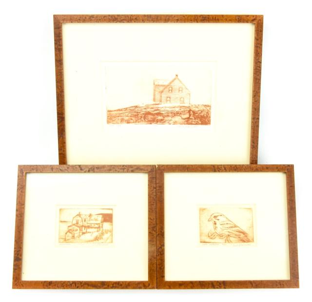 Lot 3 D. Forsythe Landscape & Bird Lithographs (1 of 5)