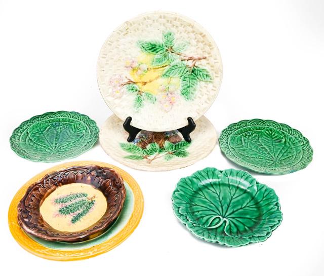 Collection Antique Majolica Plates (1 of 5)