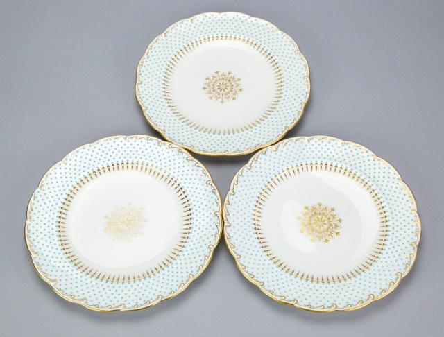 3 Mintons for Tiffany & Co Dessert Plates (1 of 6)