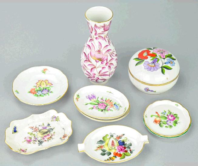 Herend Hungary Porcelain Misc. Table Top Pieces (1 of 10)