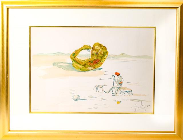 Salvador Dali Desert Watch Lithograph (1 of 8)