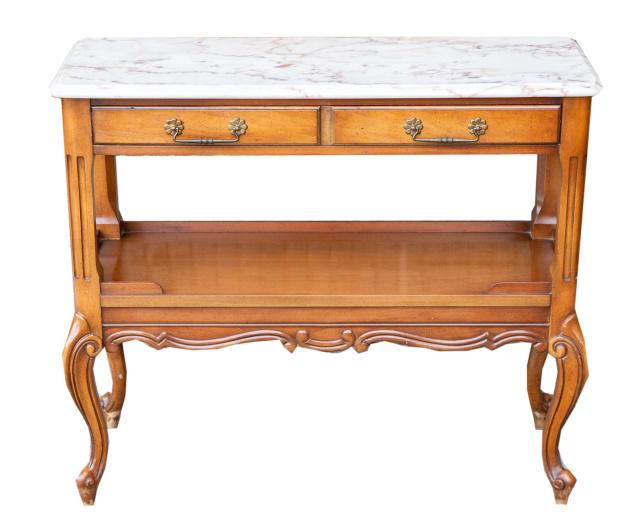 Rockwood Collection Marble Top Console Table (1 of 7)