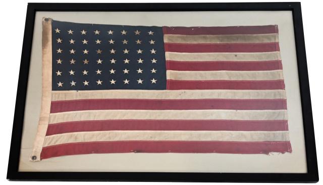 Professionally Framed 48-Star American Flag (1 of 8)