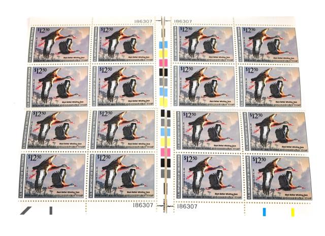U.S Department of Interior 1991 Postage Stamps (1 of 9)