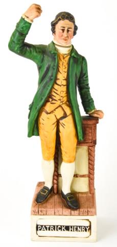 McCormick Figural Patrick Henry Whiskey Decanter (1 of 8)