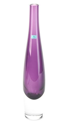 Hoya Crystal Amethyst Sommerso Vase (1 of 7)