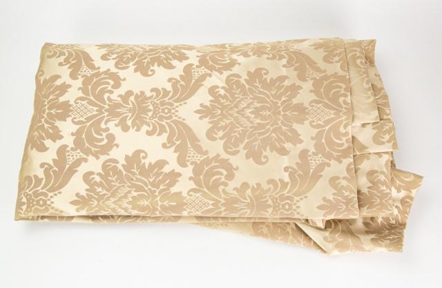 Custom Brocade Lined Single 140" Wide Drape (1 of 7)