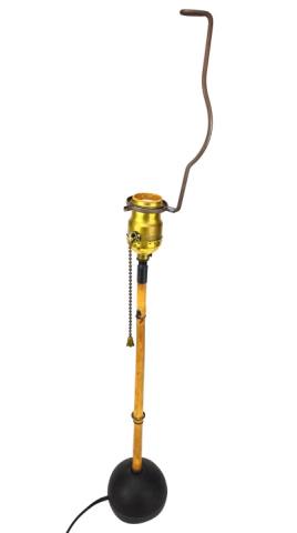 Isamu Noguchi, "Akari" Bamboo Iron Table Lamp (1 of 7)