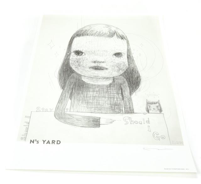 Signed Yoshitomo Nara "Should I Go?" Poster (1 of 9)